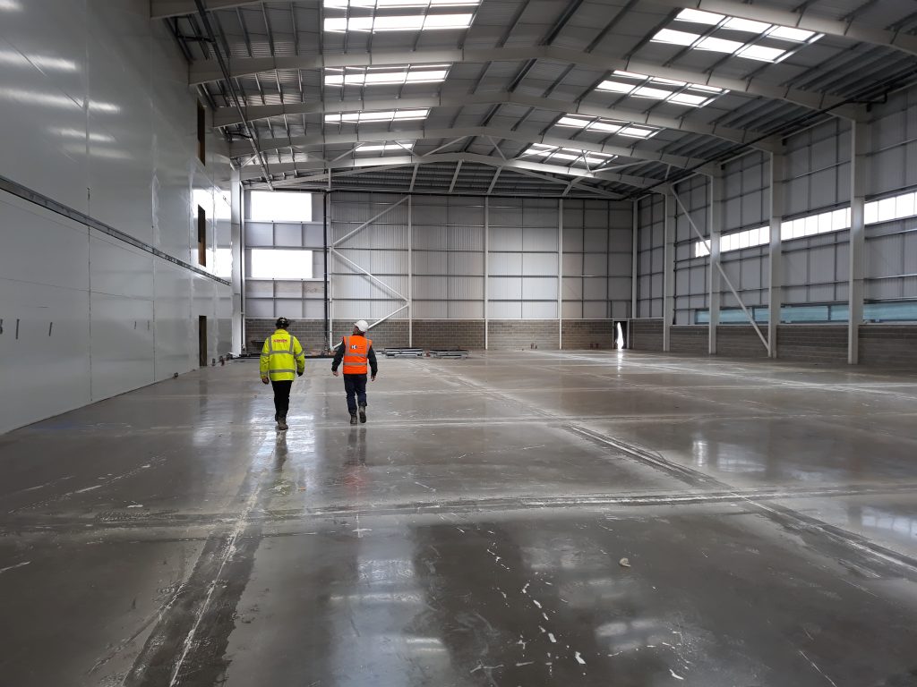 SBD Apparel Works Almost Complete The Harris Partnership