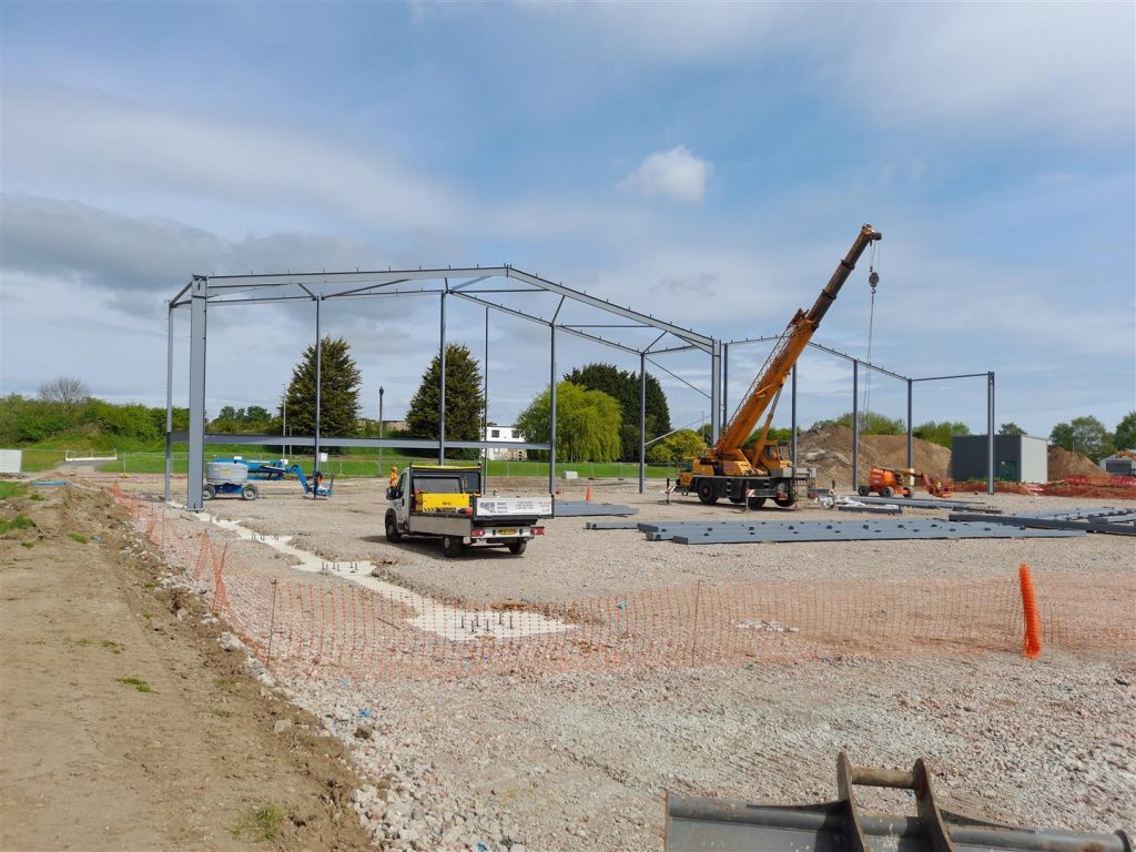 Work underway at Thorp Arch Estate The Harris Partnership