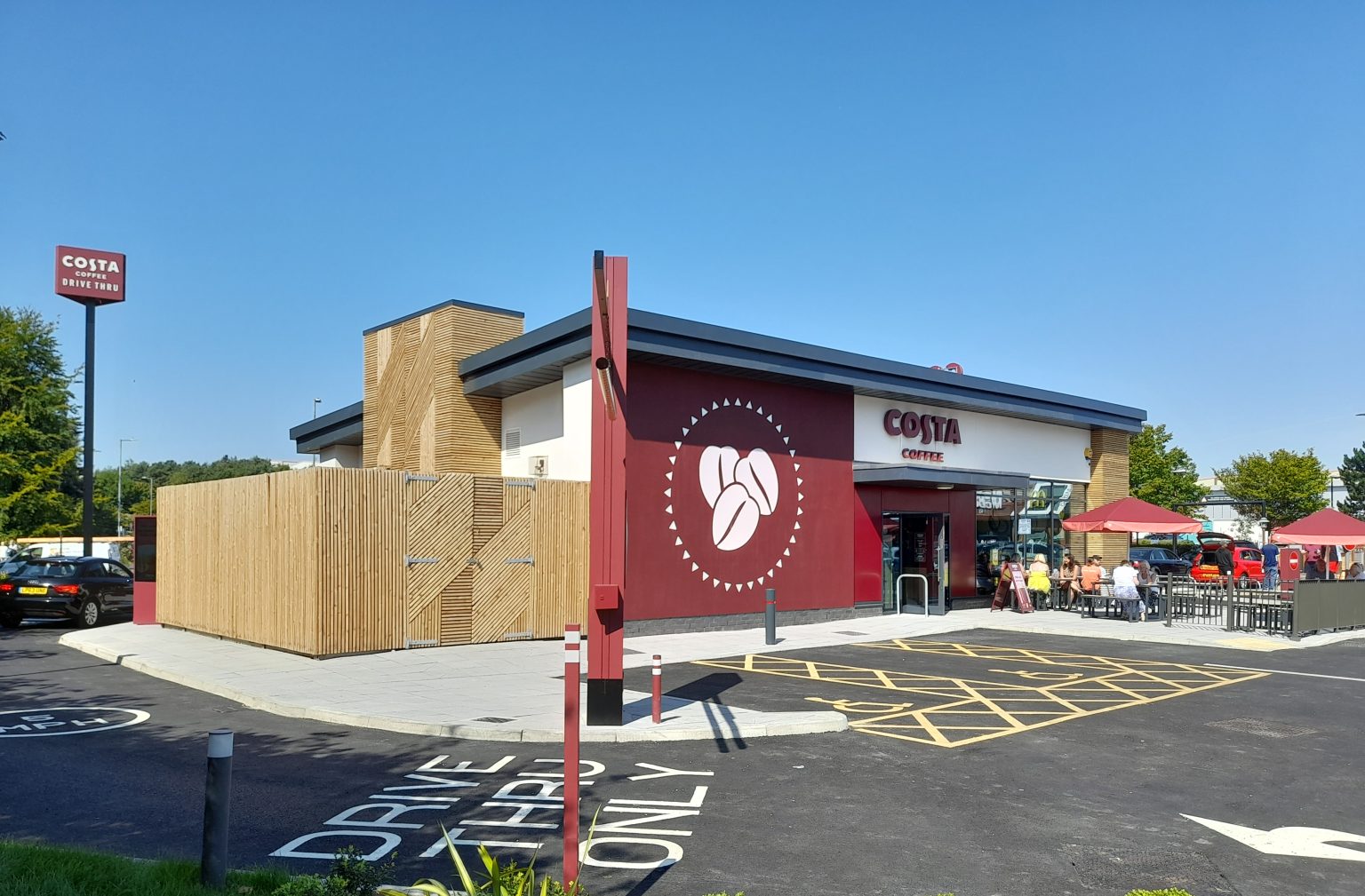 300th DriveThru for Costa The Harris Partnership